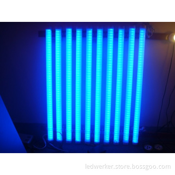DMX control RGB led digital tube for outdoor lighting